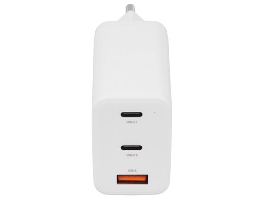 Зарядное устройство TFN GAN A+C+C 65W white б/кабеля TFN-WC-65W-2113-WH